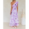 image:imageZESICA Womens 2026 Summer Floral Sleeveless Maxi DressPurple