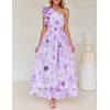 image:imageZESICA Womens 2026 Summer Floral Sleeveless Maxi DressPurple
