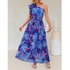 image:imageZESICA Womens 2026 Summer Floral Sleeveless Maxi DressRoyal Blue