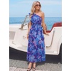 image:imageZESICA Womens 2026 Summer Floral Sleeveless Maxi DressRoyal Blue