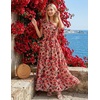 image:imageZESICA Womens 2026 Summer Floral Sleeveless Maxi DressVintage Pink