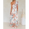 image:imageZESICA Womens 2026 Summer Floral Sleeveless Maxi DressWhite
