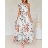 image:imageZESICA Womens 2026 Summer Floral Sleeveless Maxi DressWhite
