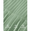 image:imageZESICA Womens 2026 Summer Sleeveless Pleated Mini DressLightgreen