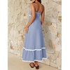 image:imageZESICA Womens 2026 Summer Spaghetti Straps Midi DressBlue