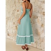 image:imageZESICA Womens 2026 Summer Spaghetti Straps Midi DressSage
