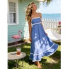 image:imageZESICA Womens 2026 Summer Spaghetti Straps Midi DressSapphire Blue