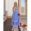 image:imageZESICA Womens 2026 Summer Spaghetti Straps Midi DressSapphire Blue