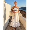 image:imageZESICA Womens 2026 Summer Spaghetti Straps Midi DressWhite