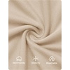 image:imageZESICA Womens Cowl Neck Long Sleeve Ruched Fitted Going Out TopsApricot