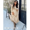 image:imageZESICA Womens Eyelet Long Sleeve Maxi Wedding Guest DressesApricot