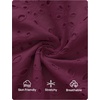 image:imageZESICA Womens Eyelet Long Sleeve Maxi Wedding Guest DressesFuchsia