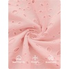 image:imageZESICA Womens Eyelet Long Sleeve Maxi Wedding Guest DressesPink