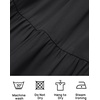 image:imageZESICA Womens Fall Casual Long Sleeve V Neck Boho Mini DressBlack