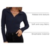 image:imageZESICA Womens Fall Long Sleeve Sweaters Casual Knitted TopsNavy
