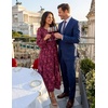 image:imageZESICA Womens Fall Wedding Guest Long Sleeve Boho Midi DressWine