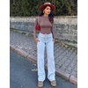 image:imageZESICA Womens Fleece Sherpa Lined Tops Fall Winter SweatersDustypink