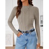 image:imageZESICA Womens Fleece Sherpa Lined Tops Fall Winter SweatersOats