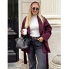 image:imageZESICA Womens Fleece Sherpa Lined Tops Fall Winter SweatersWhite
