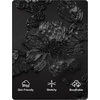 image:imageZESICA Womens Floral Mesh Slit Bodycon Wedding Guest Cocktail Midi DressDim