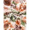 image:imageZESICA Womens Floral Ruffle Mesh Tops Long Sleeve ShirtsApricot