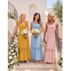 image:imageZESICA Womens Lace Strap Sleeveless Square Neck Smocked Flowy Maxi DressMustard