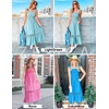 image:imageZESICA Womens Lace Strap Sleeveless Square Neck Smocked Flowy Maxi DressWine