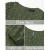 image:imageZESICA Womens Long Sleeve Swiss Dot Maxi Wedding Guest DressesArmy Green