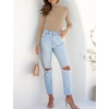 image:imageZESICA Womens Long Sleeve Turtleneck Tops 2026 Fall Basic SweatersToffee