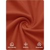 image:imageZESICA Womens Sleeveless One Shoulder Maxi Dress with PocketsRustred