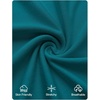 image:imageZESICA Womens Sleeveless One Shoulder Maxi Dress with PocketsTeal
