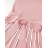 image:imageZESICA Womens Sleeveless Ribbed Knit Tie Waist A Line Maxi Sweater DressesDustypink