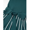 image:imageZESICA Womens Sleeveless Ribbed Knit Tie Waist A Line Maxi Sweater DressesTeal