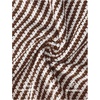 image:imageZESICA Womens Striped Strapless Crop Knit Tube TopsBrown
