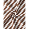 image:imageZESICA Womens Summer 2 Piece Stripe Short Sets Lounge Workout Beach OutfitsBrown