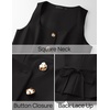 image:imageZESICA Womens Summer Business Casual Sleeveless Blazer VestBlack