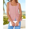 image:imageZESICA Womens Summer Business Casual Sleeveless Blazer VestPink