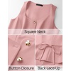 image:imageZESICA Womens Summer Business Casual Sleeveless Blazer VestPink