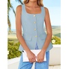 image:imageZESICA Womens Summer Business Casual Sleeveless Blazer VestSky