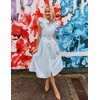 image:imageZESICA Womens Summer Button Midi Dress Casual Work DressesLight Blue