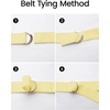 image:imageZESICA Womens Summer Button Midi Dress Casual Work DressesLight Yellow