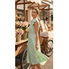 image:imageZESICA Womens Summer Button Midi Dress Casual Work DressesSage