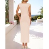 image:imageZESICA Womens Summer Cap Sleeve Wedding Guest Cocktail Midi DressApricot