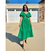 image:imageZESICA Womens Summer Casual Cutout Flowy Vacation Maxi DressGreen