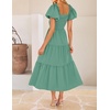 image:imageZESICA Womens Summer Casual Cutout Flowy Vacation Maxi DressSage