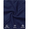 image:imageZESICA Womens Summer Casual Ruched Ruffle Tiered Maxi DressNavy