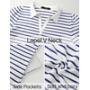 image:imageZESICA Womens Summer Casual Striped T Shirt Mini DressBlue