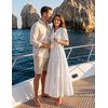 image:imageZESICA Womens Summer Casual V Neck Eyelet A Line Maxi DressesWhite