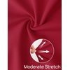 image:imageZESICA Womens Summer Cocktail Strapless Bodycon Maxi DressDark Red