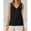 image:imageZESICA Womens Summer Crochet Sleeveless Tank TopsBlack